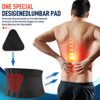 FEATOL Back Brace for Men & Women, Lower Back, Sciatica Pain Relief