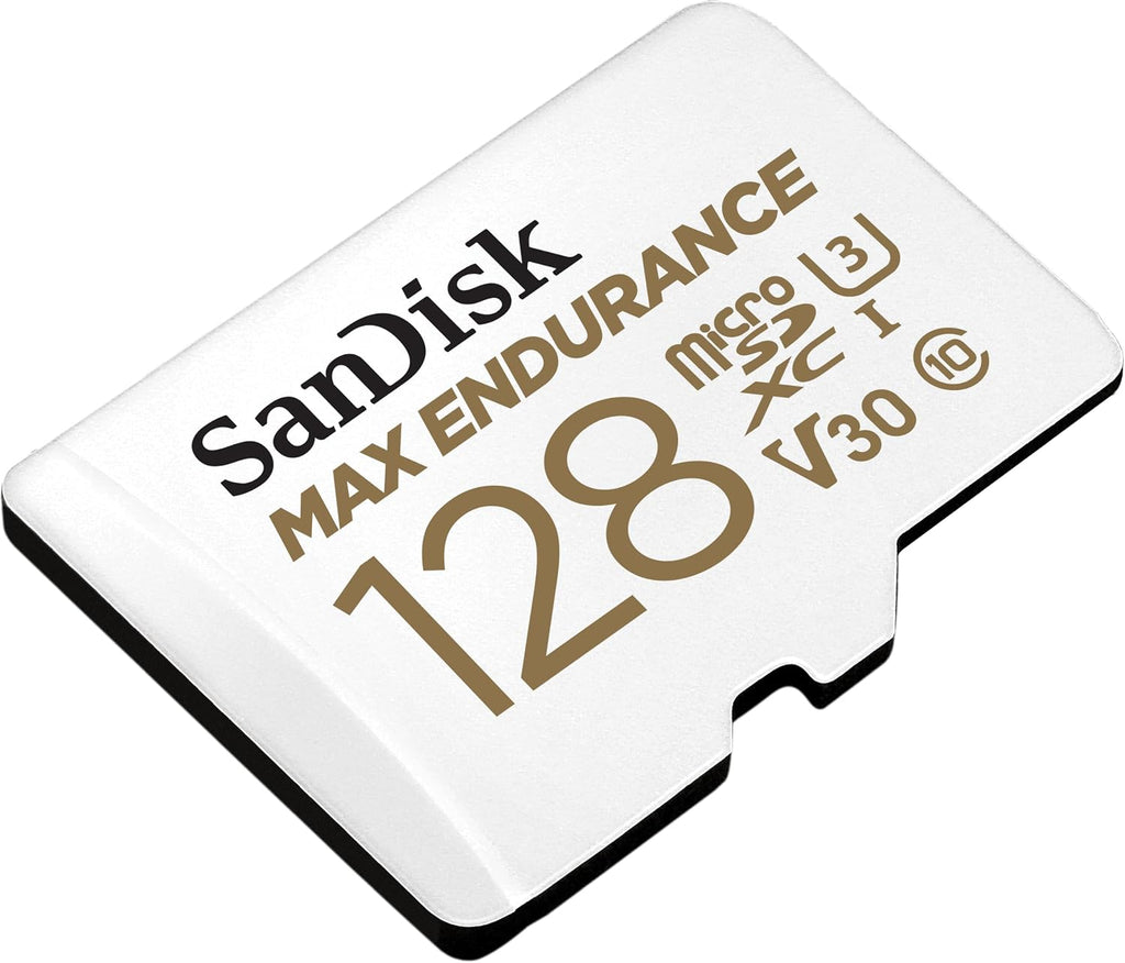 SANDISK MAX Endurance microSD Card + Adapter 128GB