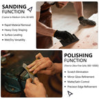 Sandpaper 600 Grit, Wet Dry Sand Paper 9 x 11 Inch