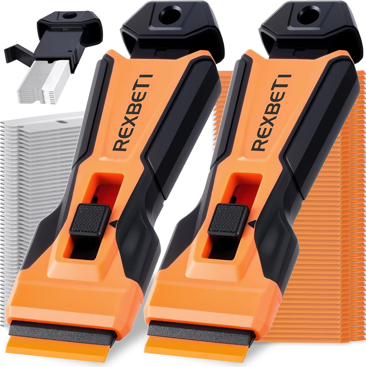 REXBETI Razor Blade Scraper Tool, Paint, Windows, Glass Stovetop Scraper