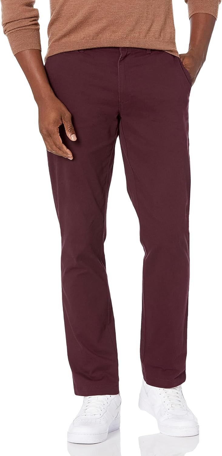 Amazon Essentials Men's Slim-Fit Casual Stretch Chino Trouser
