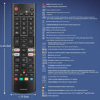 Universal Remote Control Replacement for All LG Smart TV