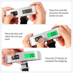 Blendura Luggage Scale, Digital Portable Luggage Weight Scale 110 lb/ 50kg