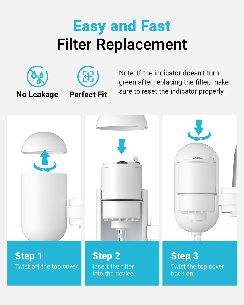 AQUA CREST Filter Replacement for PUR® Plus Water Filter Replacement