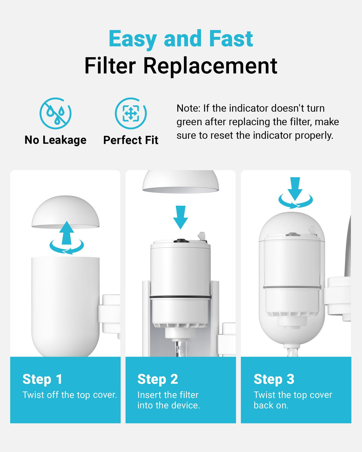 AQUA CREST Filter Replacement for PUR® Plus Water Filter Replacement