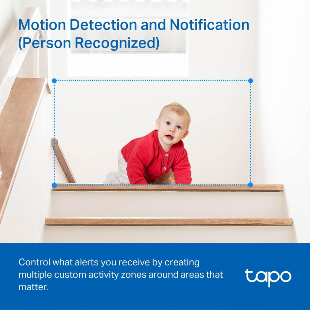 Tapo C200P2 2-Pack Full HD Indoor Security Camera Pet Camera House Security