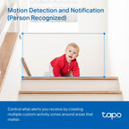 Tapo C200P2 2-Pack Full HD Indoor Security Camera Pet Camera House Security
