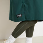 OHS Adults Drying Robe, Gifts for Women Outdoor Water-Resistant Changing Robe Womens Jacket Comfy Sherpa Privacy Robes for Women Men, Stay Dry Swimming Camping Drying Robes - S/M, L/XL