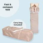 My Babiie MBTC1 Travel Cot from Birth to 15kg - Blush Pink