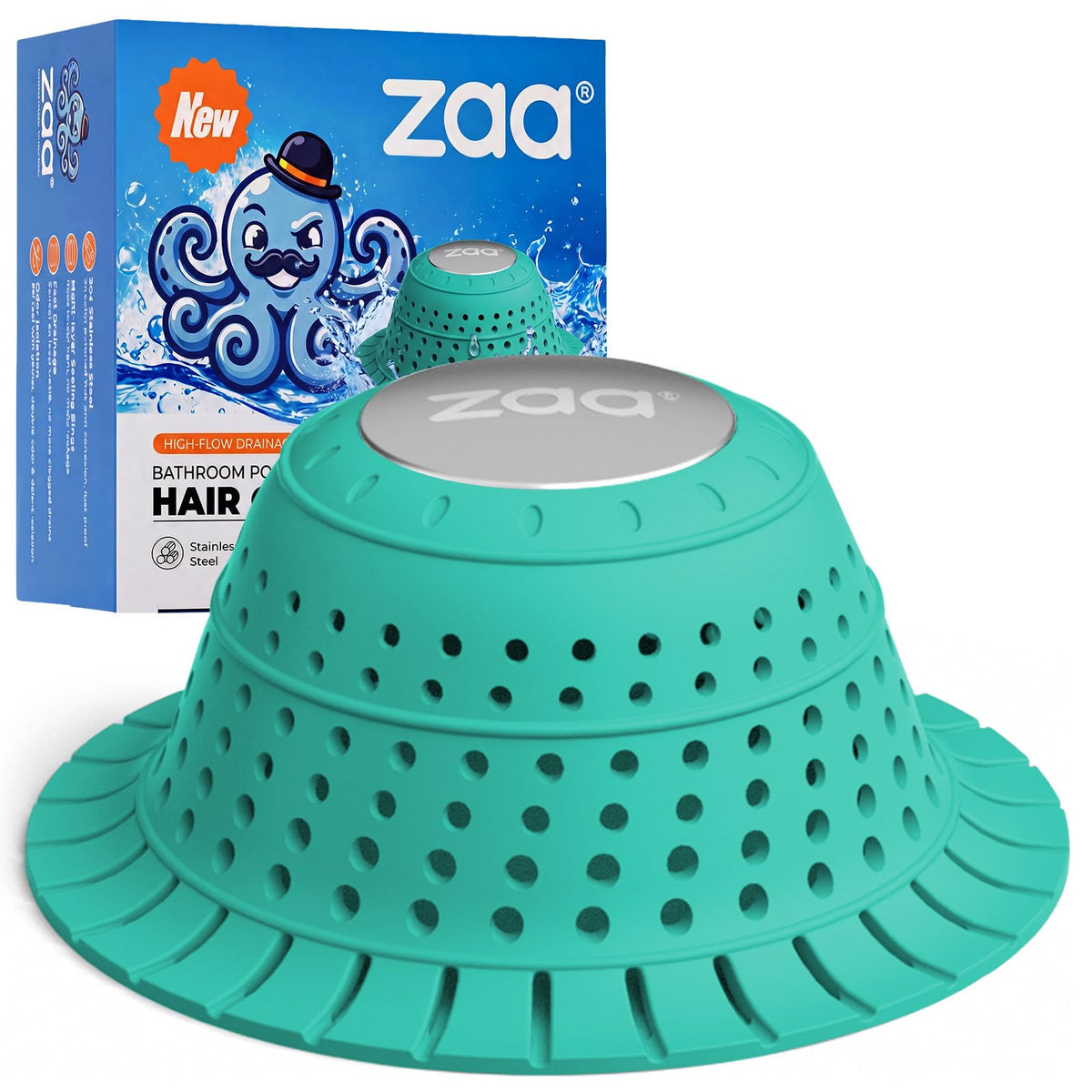 zaa Shower Drain Hair Catcher Bathtub Drain Strainer Sink Drain Protector