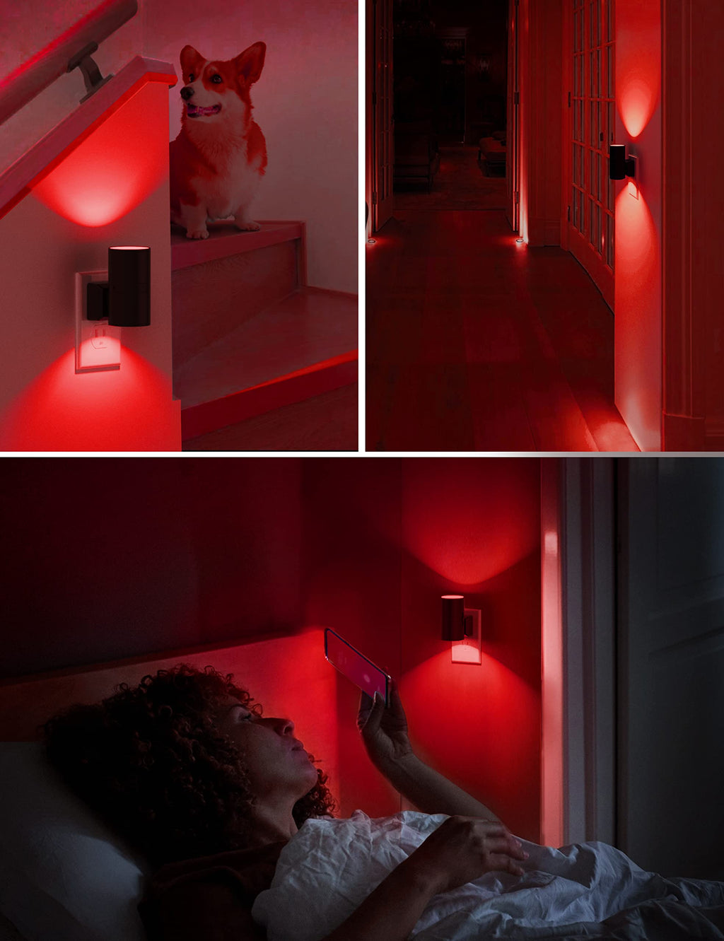 L LOHAS LED Night Light Plug in, Night Lights Plug into Wall, Soft White