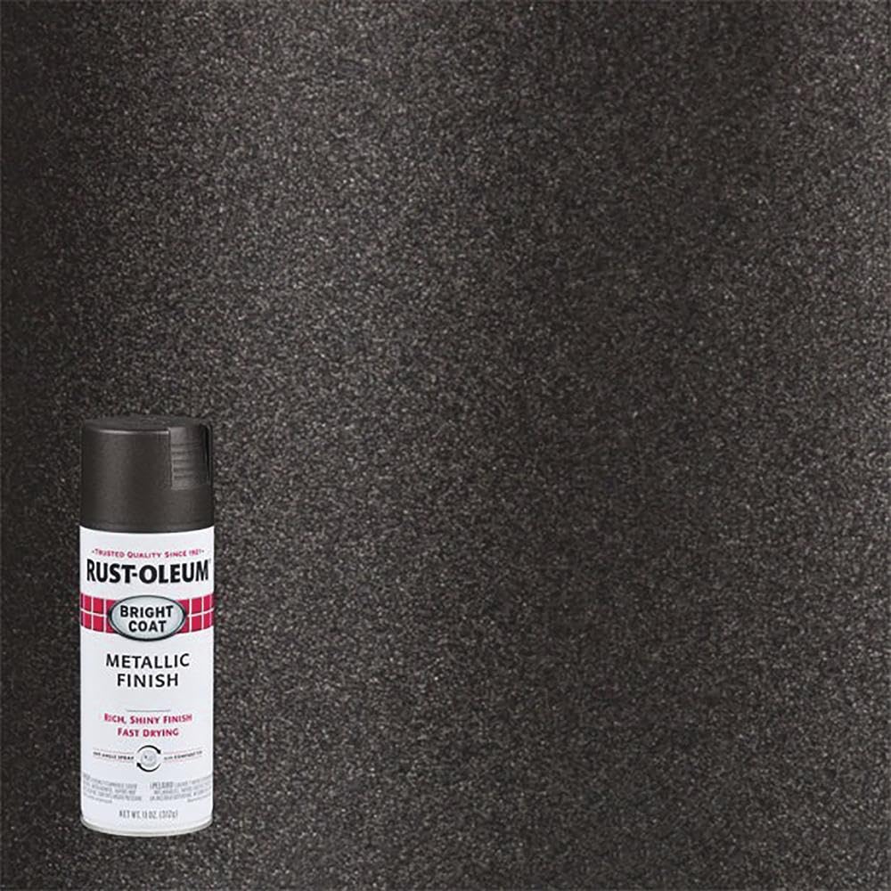 Rust-Oleum Stops Rust Bright Coat Metallic Spray Paint, Aluminum