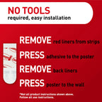 Command Poster Strips, 64 Strips
