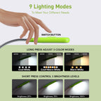 VAVOFO Rechargeable Reading Light, Clip on Book Light for Reading in Bed