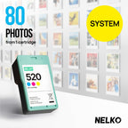 Nelko PP01 2x3 Portable Photo Printer with 20 Sheets, White