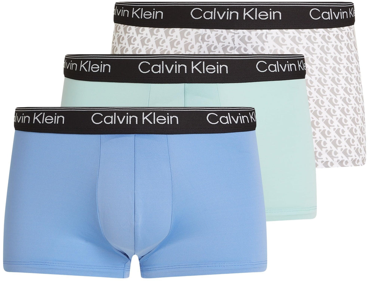 Calvin Klein Men’s 3 Pack Low Rise Trunks Underwear
