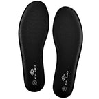 Women’s Memory Foam Insoles Replacement, Running Insoles Inserts for Sports Shoes Trainers Sneakers Work Boots Walking Shoes, Cushioning Comfort Insoles for Women 1 Pair, Size 5 UK W, Black