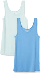 Amazon Essentials Women's Slim-Fit Vest, Pack of 2