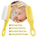 Qunlions life Baby Healthcare and Grooming Kit, Infant Safety Care Set with Hair Brush Comb Nail Clipper, Baby Essentials Kit for Newborn Girls Boys (Green 14 in 1）