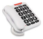 VTech CD1100 Trimstyle Corded Home Phone.No AC Power Required,Landline Phone with last number redial key,ringer control,receiver volume control,recall key,hearing aid compatible,table&wall mountable