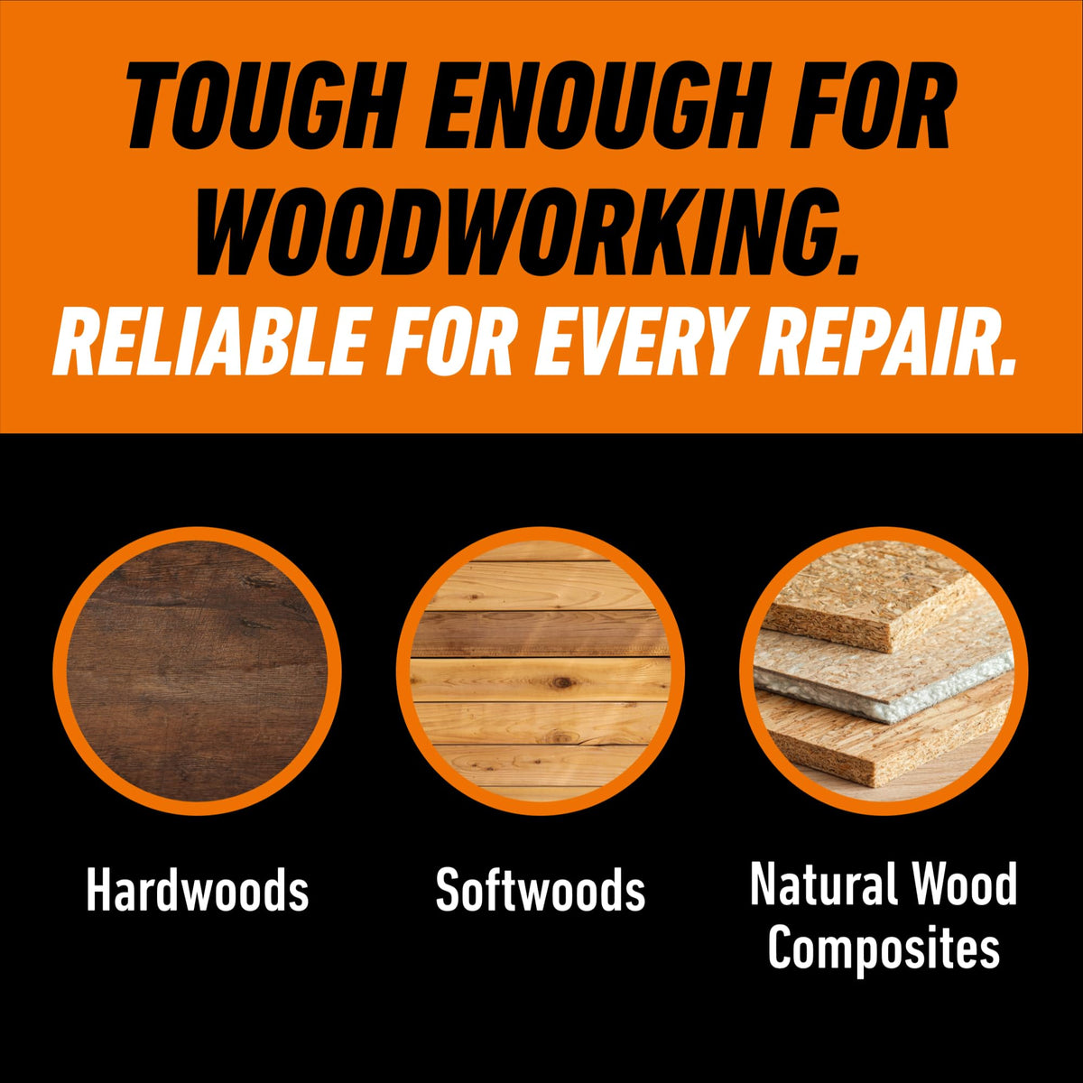 Gorilla Wood Glue, Fast Clamp, Water Resistant PVA, 8 oz
