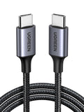 UGREEN 60W USB C to USB-C Charger Cable, Nylon Braided, 1M