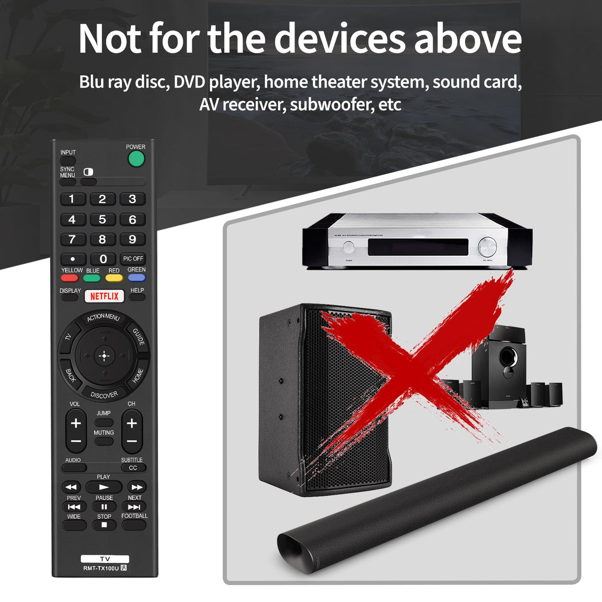 for Samsung TV Remote, for Samsung Smart TV Remote Control Replacement