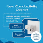Ceptics 45W Universal Travel Adapter w/ 3 USB-A, 2 USB-C & Universal Input