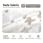Baby Sleeping Bag with Feet, 2.0 Tog, Removable Sleeves 6-18 months