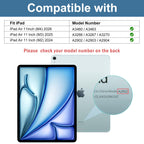 ProCase 2 Pack Screen Protector for iPad A16 2025 11th 11"/10th 2022 10.9"