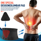 FEATOL Back Brace for Men & Women, Lower Back, Sciatica Pain Relief