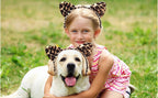 Leopard Ears Headband, Cute Cheetah Ear Headbands Halloween Christmas Party Headwear Hair Accessories