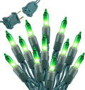 St. Patrick's Day Green Lights, 20FT 100 Count Incandescent Mini String Lights, Connectable Waterproof Fairy Light Plug in Halloween Christmas Decorations for Indoor Outdoor Home Patio Party Decor
