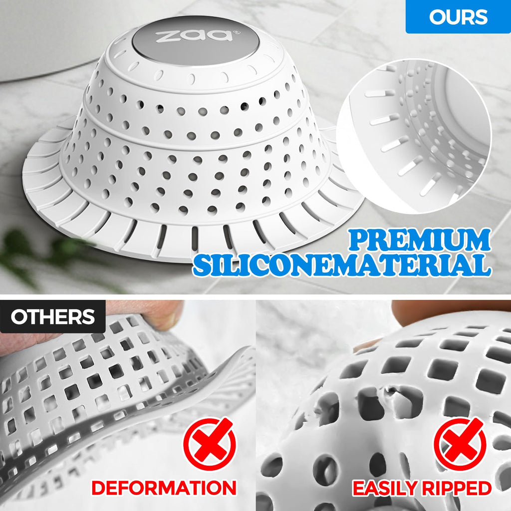 zaa Shower Drain Hair Catcher Bathtub Drain Strainer Sink Drain Protector