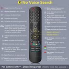 for JVC-TV-Remote-Control, Universal Replacement RM-C3338 for JVC Smart TV