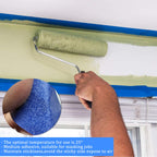 4 Rolls Premium Painters Tape, Blue Tape, Masking Tape, Paint Tape for Multi-Purpose, Painting, Painter's, DIY Crafts Arts (88yd =0.94IN*22yd*4) Decoration Labeling No Residue, Easy Removal