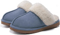 Litfun Women's Fluffy Memory Foam Slippers House Shoes Indoor