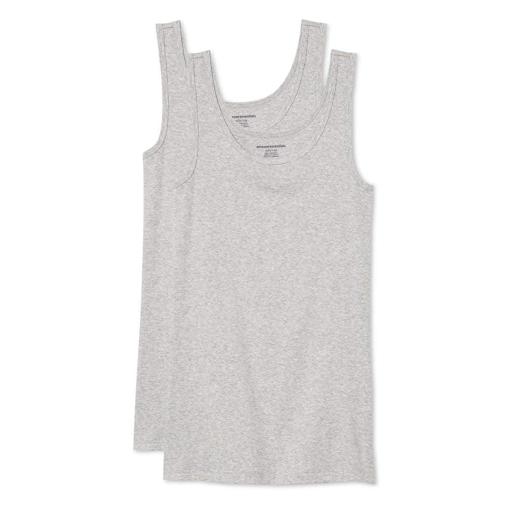 Amazon Essentials Women's Slim-Fit Vest, Pack of 2