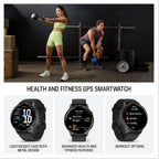 Garmin Venu 4, 45mm GPS smartwatch, Black