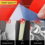 4 Rolls Premium Painters Tape, Blue Tape, Masking Tape, Paint Tape for Multi-Purpose, Painting, Painter's, DIY Crafts Arts (88yd =0.94IN*22yd*4) Decoration Labeling No Residue, Easy Removal