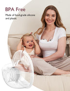 Momcozy M5 Smart Wearable Breast Pump, Double Pack, Gray