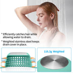 Aluvor Shower Drain Hair Catcher Bathtub Drain Cover Sink Drain Protector