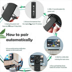 Replacement TCL TV Remote Control RC802N for TCL Android & LCD LED 4K Smart TVs: 32DS520, 40S6000FS, 49S6000FS, 49DP600, F43S5916, 50DP600, H32S5916, U49P6016, U55P6006 – No Setup Required