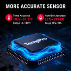 TempPro TempAir Digital Hygrometer Indoor Thermometer