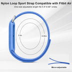 Compatible with Google Fitbit Air Strap Nylon Loop Sport Replacement Band
