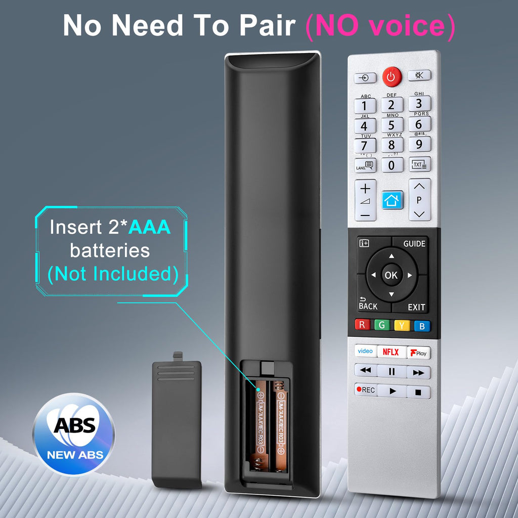 for JVC-TV-Remote-Control, Universal Replacement RM-C3338 for JVC Smart TV