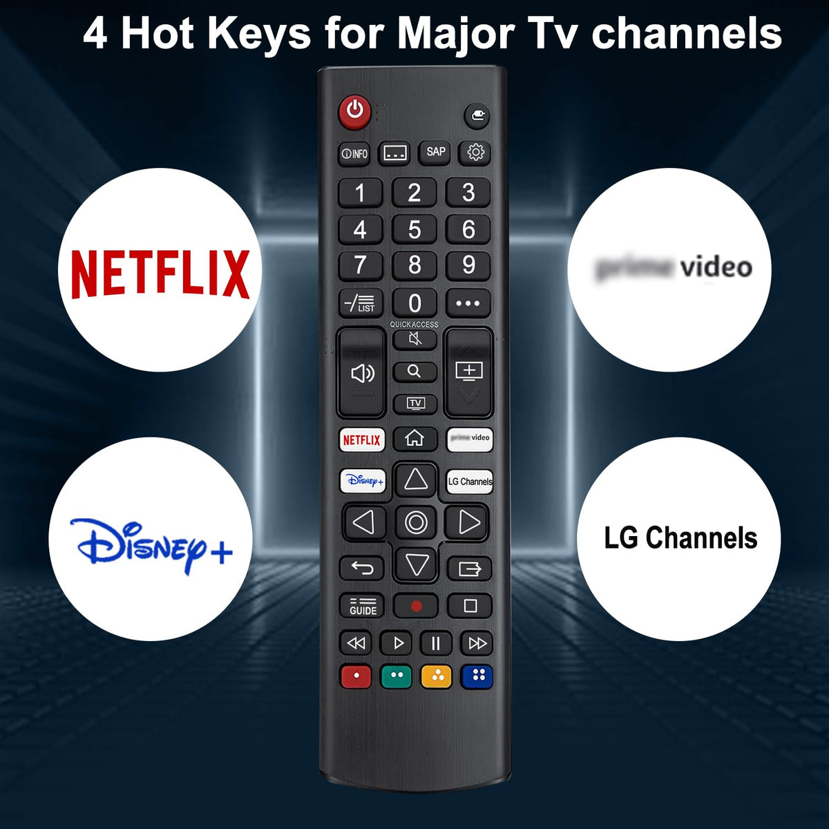 Replacement Voice Remote Control for Google Chromecast 4k Snow Streaming Media Player,Remote for Chromecast with Google TV HD/4K,Voice Remote Controls Replacement(Remote Control Only)