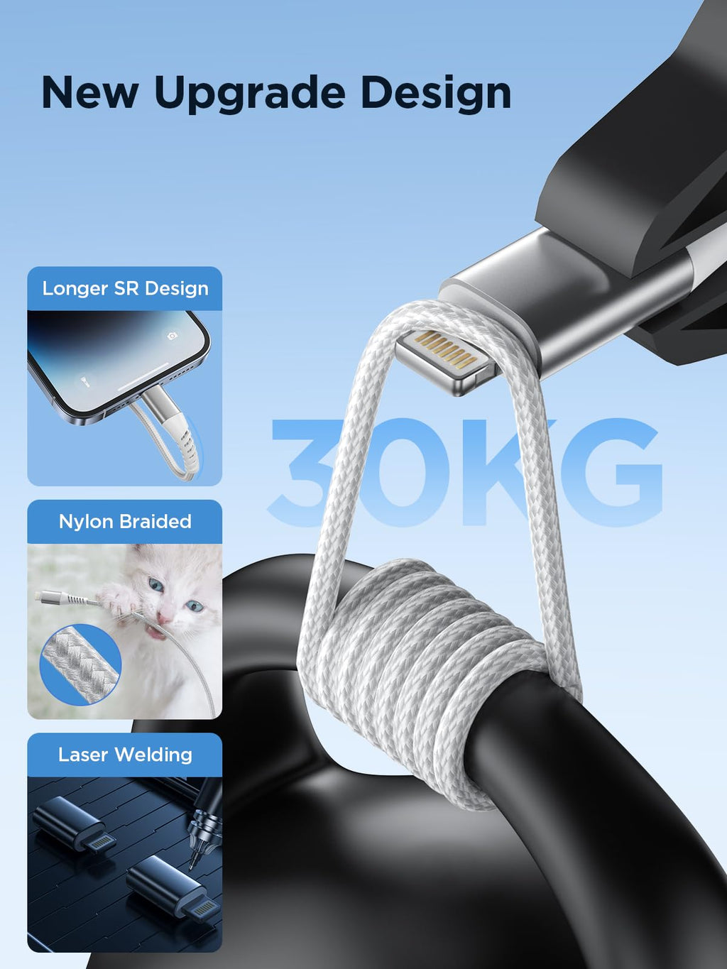 2Pack 2M iPhone Charger Cable, MFi Certified Lightning Cable Fast Charging Braided iPhone Charger Fast Charge USB Charging Lead for Phone 14 13 12 11 Pro Max XS XR X 8 7 6 Plus 5 SE, iPad and iPod