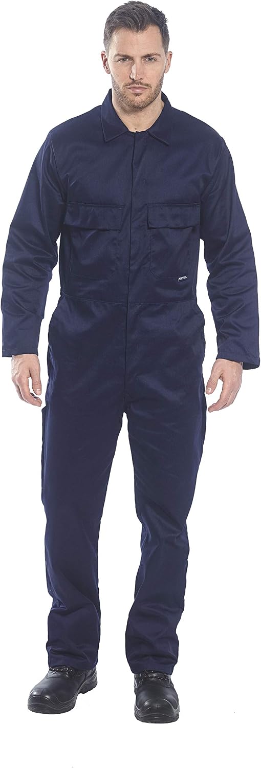 Portwest Euro Work Men's Polycotton Men's Polycotton Coverall