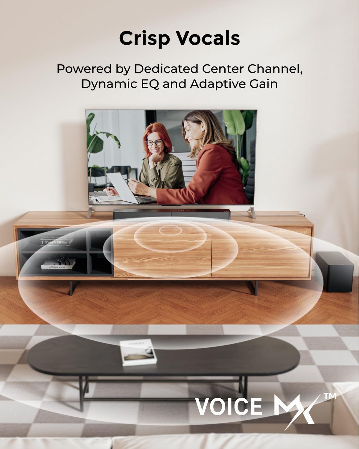 ULTIMEA 2.1ch Soundbar All-in-one, Built-in Subwoofer for TV